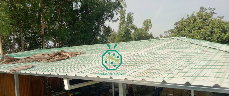 Jerami Sintetik Untuk Bumbung Kotej Logam Beralun