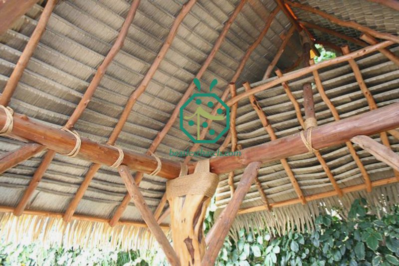 palm leaf thatch panels