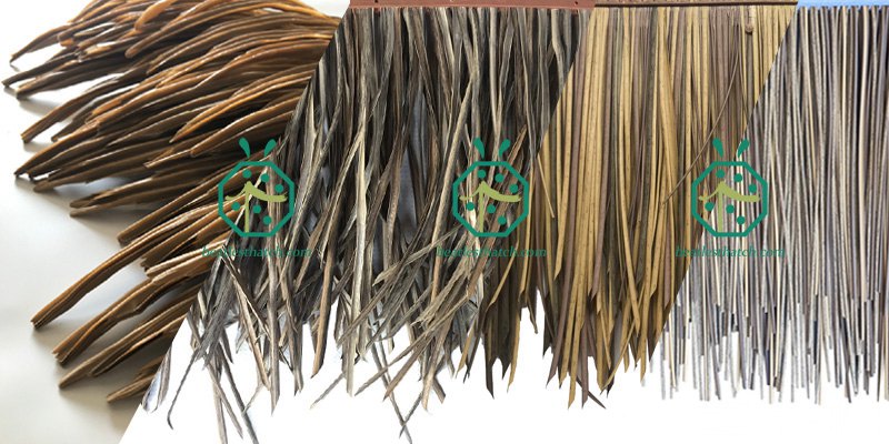 Artificial tree hut thatched roof tiles for sale