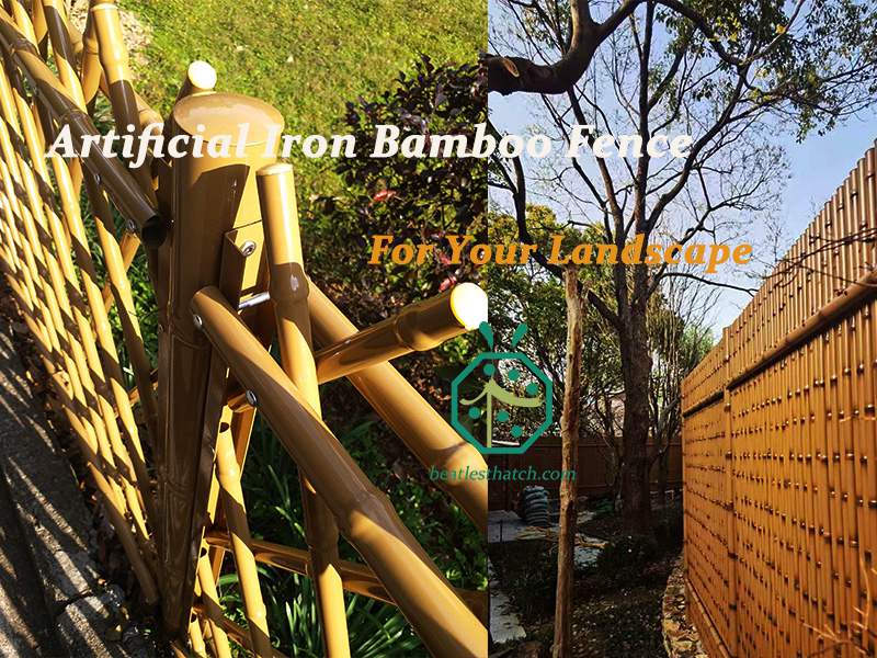 Garden Stainless Steel Bamboo Fencing