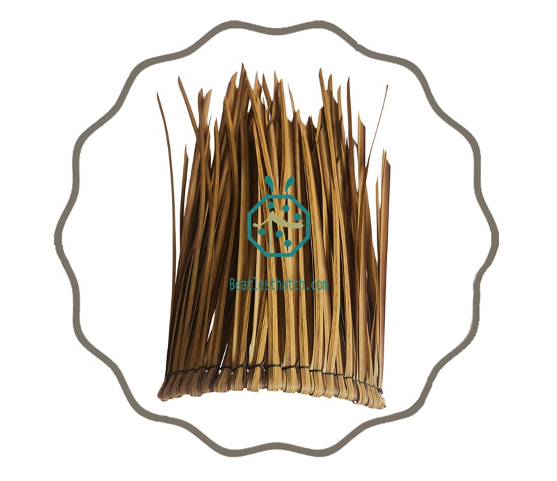 Custom size artificial thatched roofing ridge tile