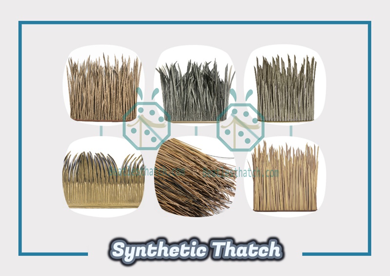 Artificial tree hut thatched roof tiles for sale
