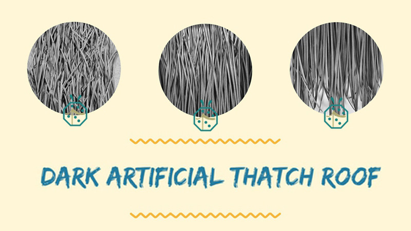 Synthetic coconut thatch roof for park pavilion, zoo cottage, restaurant tiki hut, beach bungalow construction Synthetic coconut thatch roof for park pavilion, zoo cottage, restaurant tiki hut, beach bungalow construction