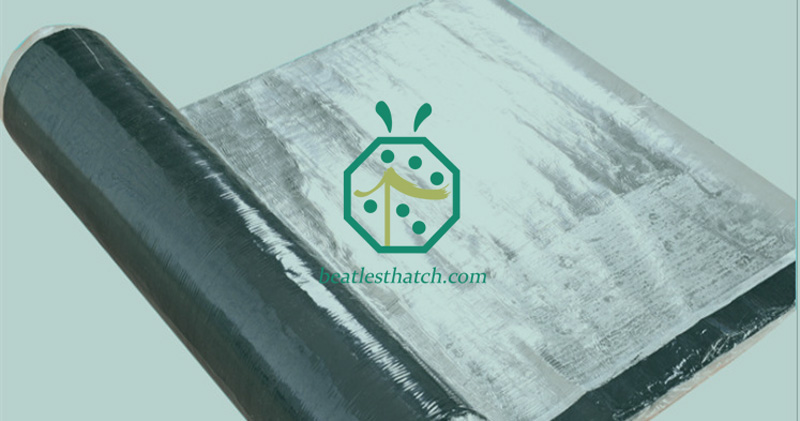 Asphalt Waterproof Membrane to Ensure the Waterproof of Faux Straw Thatch Roof Installation