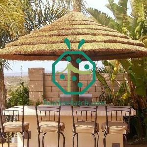 african reed thatch roof untuk villa gazebo villa