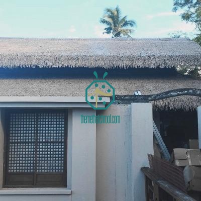 Sesuaikan Bumbung Jerami Palsu Pondok Nipa
