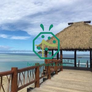 Bumbung Jerami Tiruan Tropika Afrika