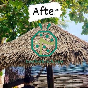 Bumbung Jerami Palapa Sintetik Kalis Api