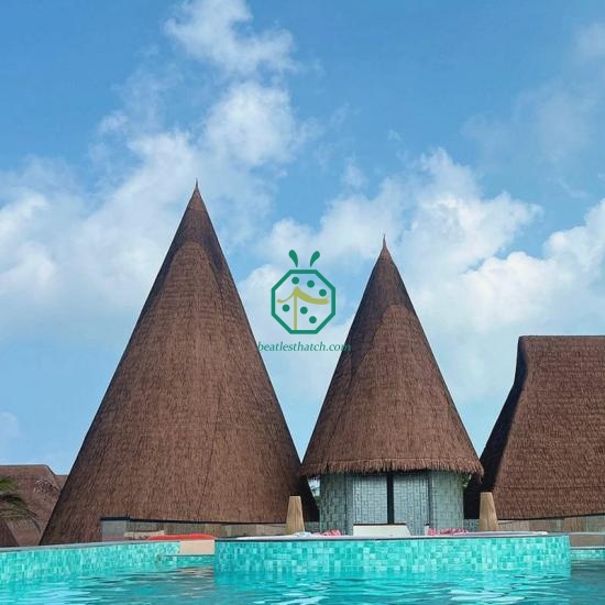 Overwater Villa Artificial Kajan Thatch Roof