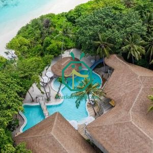 Synthetic palm thatch roofing Dominica