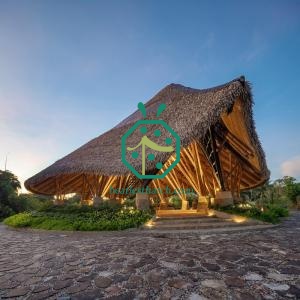 Pondok Tiki Hospitaliti Puerto Rico Bumbung Jerami