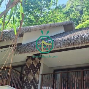 Bumbung Jerami Sintetik Reka Bentuk Bahay Kubo Filipina