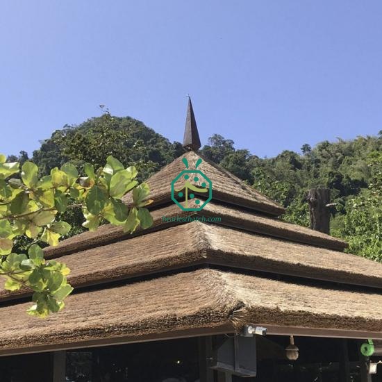 Gable Fireproof Thatch Roof Materials For Sale
