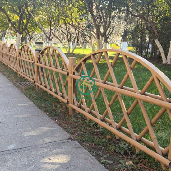 Iron bamboo fencing Spain