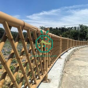 Anti-corrosion Steel Bamboo Fencing