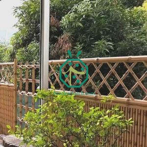 Garden Landscape Design Powder Coated Stainless Steel Bamboo Fence Covering