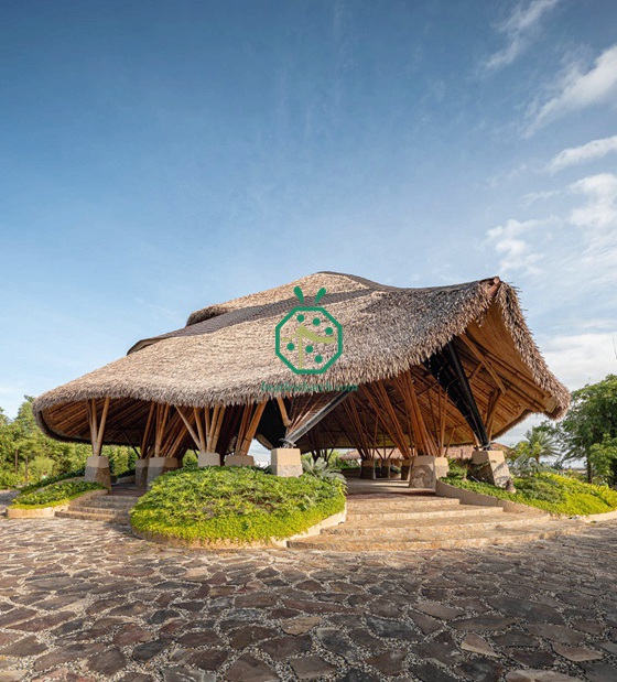 Bumbung Jerami Pawid Buatan Cavite untuk Ranch Ecopark