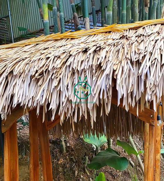 Projek Mock Up Bumbung Jerami Nylon Hotel Pantai Borocay Filipina