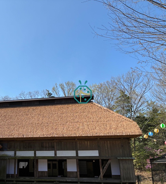 Bumbung Jerami Sintetik untuk Projek Nagoya Little World